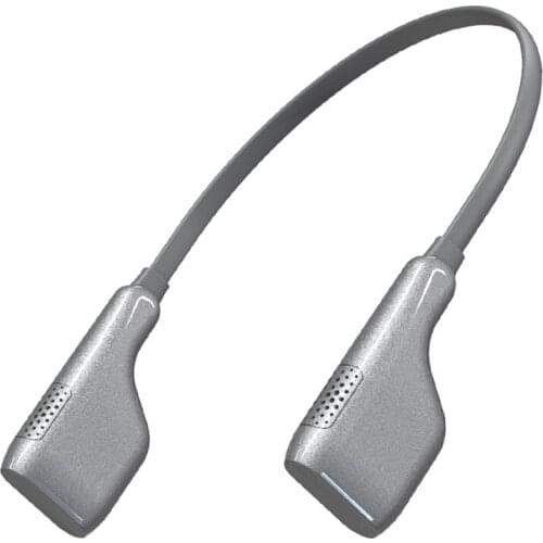 Mini Portable USB Hanging Neck Air Purifier Wearable Hands-Free Negative Ion Air Cleaner Low Noise for Subway