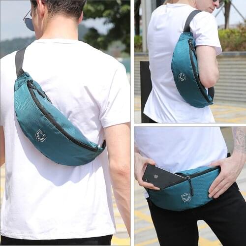 Mens Waist Bag Pack Light Men Women Belt Bag Sports Fanny Bag Outside Belt Pack Casual Fanny Pack Waterproof Phone Bag