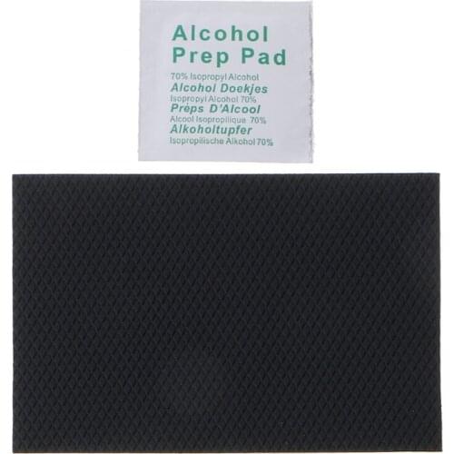 Handmade Suck Sweat Gaming Mice Skin Silica Gel Anti-Slip Mouse Grips Tape for Logitec h Gaming Mouse 1 Pack Black T3LB