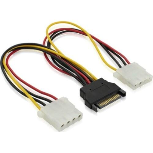 Sata to ide xian Sata to Large 4P Line Serial Port Power Adapter Cable SATA One Divided into Two Power Line