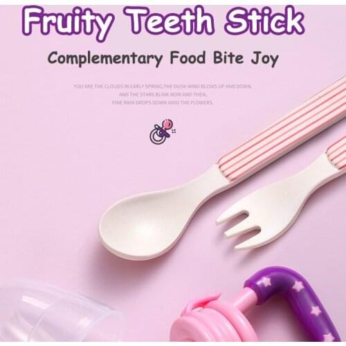 Baby Nipple Fresh Food Fruit Milk Feeding Bottles Nibbler Learn Feeding Drinking Water Straw Handle Teething Pacifier Infant