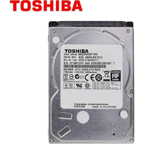 TOSHIBA Laptop 500GB 320GB 1TB 500G Internal Hard Drive Disk HDD HD 2.5" 5400RPM 8M SATA 2 MQ01ABD050 for Notebook