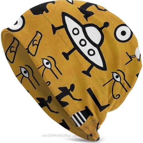 Knitted Hat Deja VU Fashion Beanie Caps For Men Women Alien Ripley Space Horror Movie Skullies Beanies Ski Caps Cotton