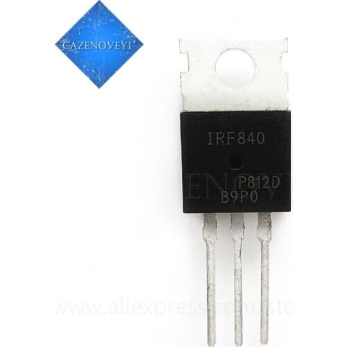 10pcs/lot IRF840PBF IRF840 TO-220 In Stock