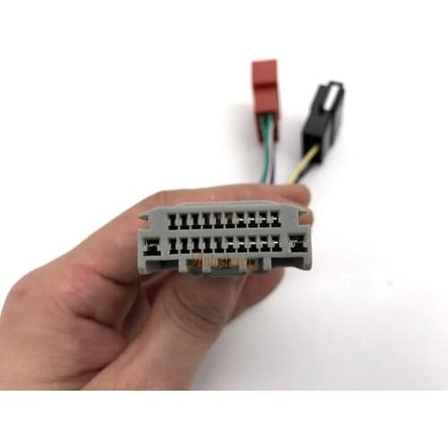 12-134 ISO standard HARNESS FOR Radio Adapter for CHRYSLER 2007+for DODGE JEEP Wrangler