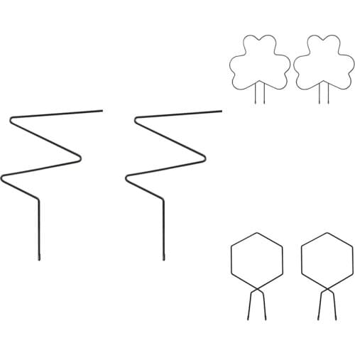 2PC Garden Trellis-Rust-Proof Vine Plant Metal Support Line Suitable for Garden Potted Climbing Stems and Vines