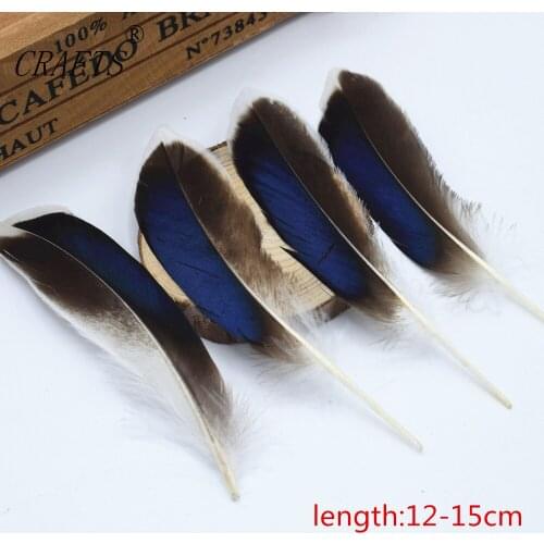 200 pc / lot quality natural Duck feathers, 4-6 "/ 10-15cm DIY jewelry decoration