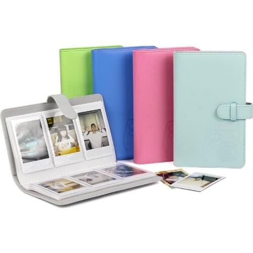 3inch Instax Photo Album PU Leather Photos Storage Case for Fujifilm Instant Mini 9/8/7s/7C/25/70/90 Film Picture Card Holder