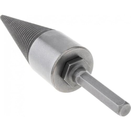 30MM Steel Speedy Screw Cones Drill Bit with Hexagonal Handle for Soft / Hard Firewood