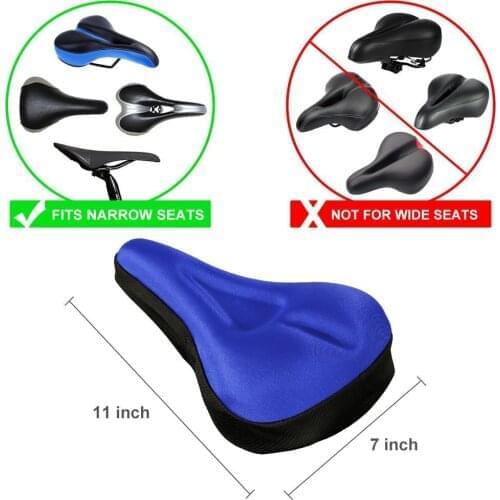 4 Colors Mountain Bike Saddle Breathable Cushion Cover 3D Soft Cycling Seat Sponge Pad Outdoor Breathable Cushion