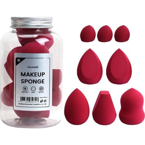 8pcs Makeup Blender Cosmetic Puff Makeup Sponge Multi Shape Foundation Powder Sponge Puff Beauty Tools Women Make Up Accessories