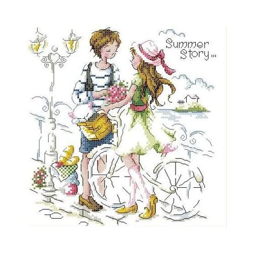 Mouse avatar Counted Cross Stitch Kit Cross stitch RS cotton with cross stitch SODA 378