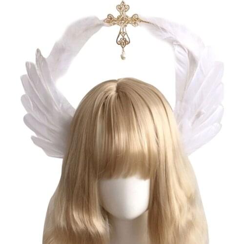 Styles Optional Gothic Lolita Sun Godmothers Headwear Headband Virgin Mary Baroque KC Hair Accessories for Womens