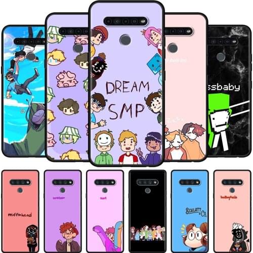 Phone Case For LG K41s K61 K50s G7 K42 K40S K71 K40 G8 G7 Thinq G6 Black Bumper Soft TPU Fundas Coque Silicone dream smp