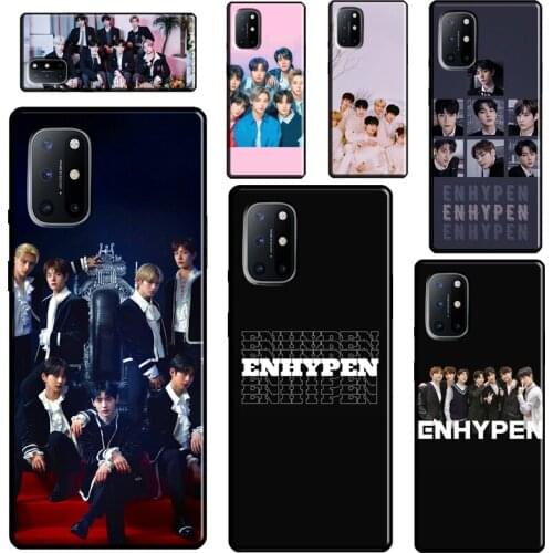 ENHYPEN Kpop For OnePlus 9 Pro 8 Pro Nord 8T 9R Case Cover For Realme 8 Pro 6 7 Q3 Pro GT C21 C11 C3