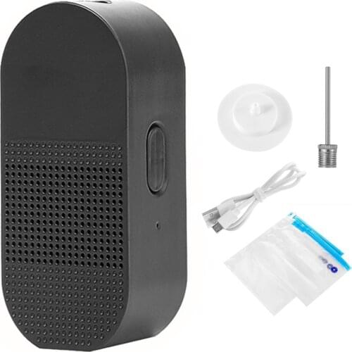 2 IN 1 Electric Vacuum Storage Pump for Travelling Home Clothes Blankets Portable Fresh Food Saver Vacuum Bags Sealer Machine