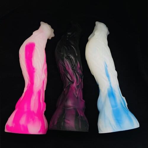Rooster Shape Animal Dildos With Suction Cup Soft Realistic Dildo Penis Sex Toys For Women Lesbian Vagina Stimulator Anal Plug