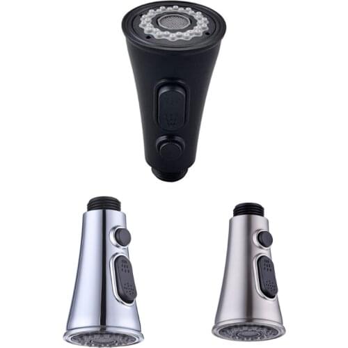 Function Pull Out Sink Sprayer Replacement Nozzle Kitchen Sink Water Tap Pulling Head Parts Trumpet T3EC