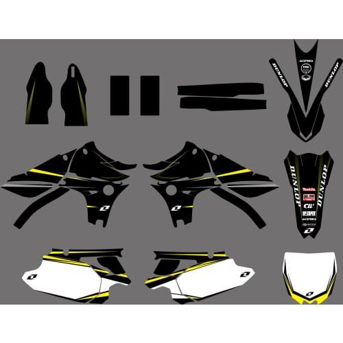 GRAPHICS & BACKGROUNDS DECALS STICKERS Kits For Yamaha YZ450F YZF450 2010 2011 2012 2013 YZF 450 YZ 450F