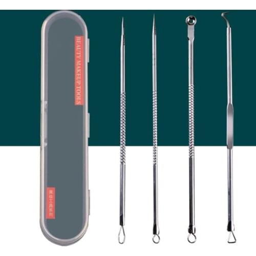 Pimple Blackhead Remover Tool For Squeezing Acne Tools for Face Cleaning Comedone Extractor Pore Cleaner