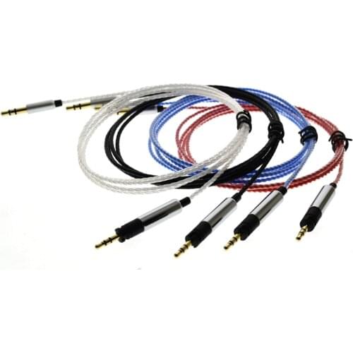 TD88 Headphone Cable for Sennheiser Momentum 1.0 2.0 Replacement Upgraded Silver Plated Audio Cords 3.5mm to 2.5mm Jack Wire