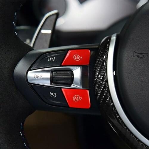 1Set Car Steering Wheel M1 M2 Mode Button for B-MW M Sport X5 X6 F15 2013-2018 Dropshipping