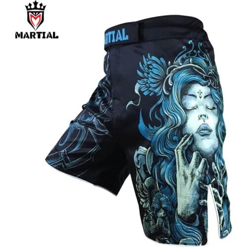 Martial: Virgo original design mma fight shorts grappling short kick boxing men gym shorts box fighting trunks