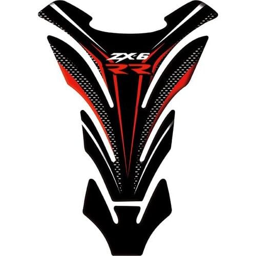 Motorcycle Sticker Gas Fuel Oil Tank Pad Protector Decal for Kawasaki ZX6RR ZX6 RR