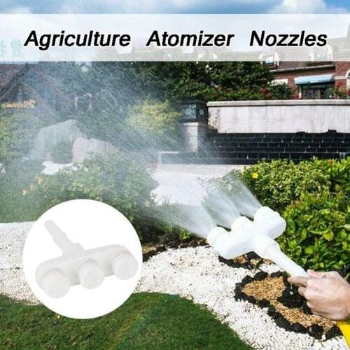 Garden Lawn Multi Hole Water Sprinklers Gun Home Agriculture Atomizer Hose Nozzles Irrigation Watering Spray Adjustable Tool