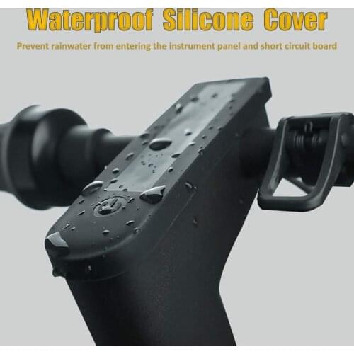 Anti-scratch Silicone Display panel cover for Ninebot MAX G30 g30D Kickscooter Waterproof Protective Cover scooter parts