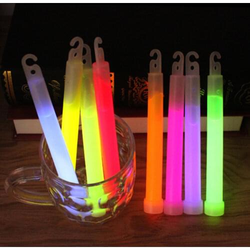 Suchme 15CM Industrial Grade Glow Sticks Colorful Party Lights Christmas Halloween Decorations Night Lighting Camping Glowstick
