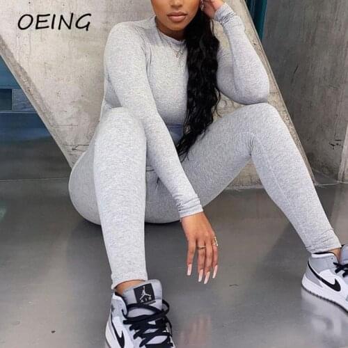 Long Sleeve Crop Tops Yoga Sets Women Gym Clothes Seamless Leggings Lounge Wear Set Fitness Suits