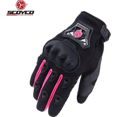 Motorcycle Gloves Women Summer Electric Bicycle Guantes Moto Luvas Da Motocicleta Knuckle Glove Bike Cycling Mitten