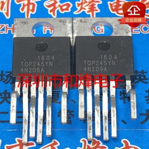 10PCS TOP245YN TO-220-6 100% New&original