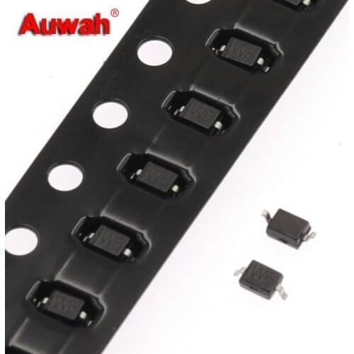 100pcs 2012 SMD Zener Diode SOD-323 0805 2V 2.2V 2.4V 2.7V 3V 3.3V 3.6V 3.9V 4.3V 4.7V 5.1V 5.6V 6.2V 6.8V 7.5V BZT52B series