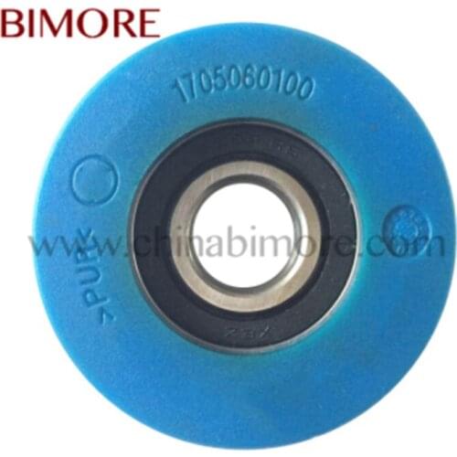100PCS/PACK 1705060100,Escalator Step Chain Rollers OD75mm Thickness 24mm Bearing 6204RS