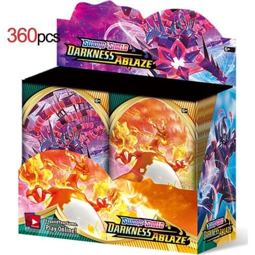 324pcs Pokemon cards Sun & Moon XY Evolutions Booster Box Collectible Trading Cards Game