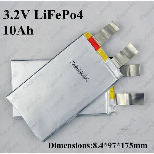 12pcs 9000mah lifepo4 10ah battery cell 3.2V bateria 3.2v 30A lifepo4 36v 10ah battery electric bike battery pack diy skateboard