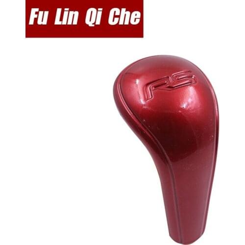 Car ABS Inner Gear Shift Knob Cover Trim Fit For Honda Fit 2014 2015 2016 2017 2018 2019 with logo