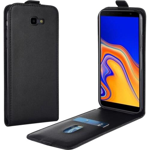 Flip Luxury Leather Case for Samsung Galaxy J4+ 2018 J415 SM-J415FDS SM-J415GDS 6''Phone Case for Galaxy J4 Plus 2018 Cover