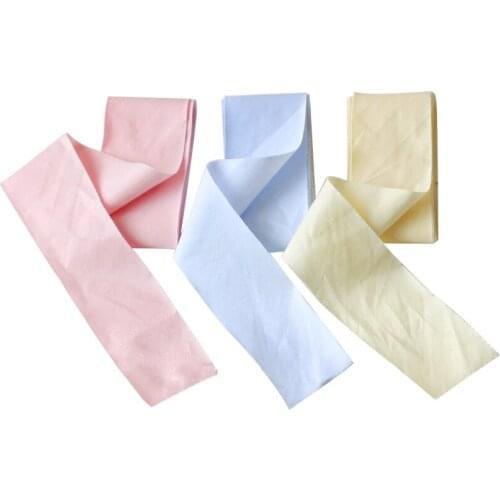 Dailylike Cotton Ribbons Cotton Strips Fabric Ribbon Patchwork Textile for Wrapping Fabric Edges Sewing Fabric DIY Gift Wrapping