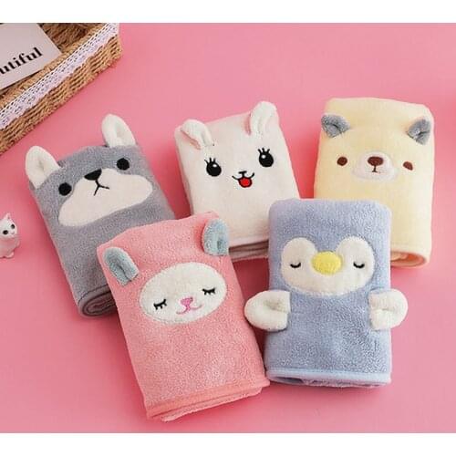 Infant Towel Baby Facecloth Baby Bath Animal Towel Handkerchief Cotton Burp Cloth Soft Absorbent Gauze Kindergarten Washcloth