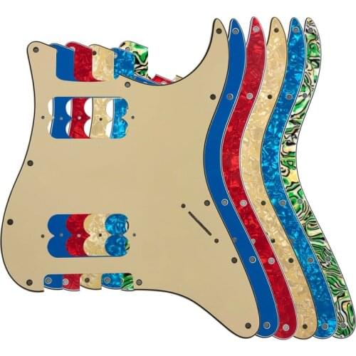 Quality Guitar Pickguard -For US FD 11 Screw Holes Player Start Humbucker Single HH Start No Control Hole Scratch Plate