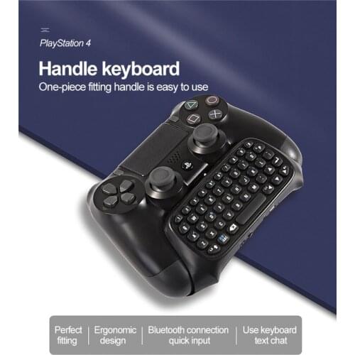 Mini Bluetooth Wireless Keyboard for Sony PS4 PlayStation 4 Accessories Gamepad Keyboard for Play 4 P4 Controller Parts Keypad
