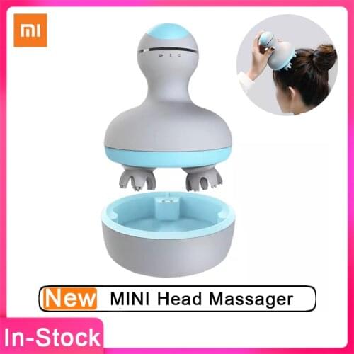 Xiaomi MINI Head Massager 3D Stereo Massage Wet And Dry 6 Kinds Massage Manual Massage Instrument Smart Home