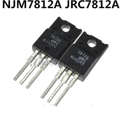 Original New / 5pcs / 7812A NJM7812A JRC7812A TO-220F