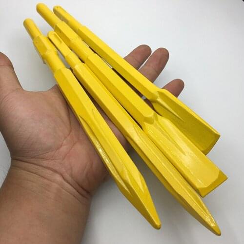 Square Handle Two Pits and Two Slots Drill Bits Pointed Hexagonal Chisel Strong Tools Drilling Cutter Spade 4 Types Accessories