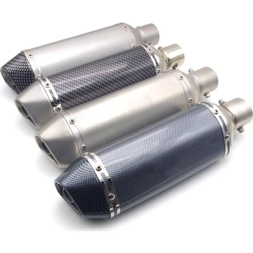 Universal motorcycle exhaust Pipe Escape moto muffler DB killer FOR honda zoomer cbr125 cb 500 jawa 350 Yamaha aerox155 gy6