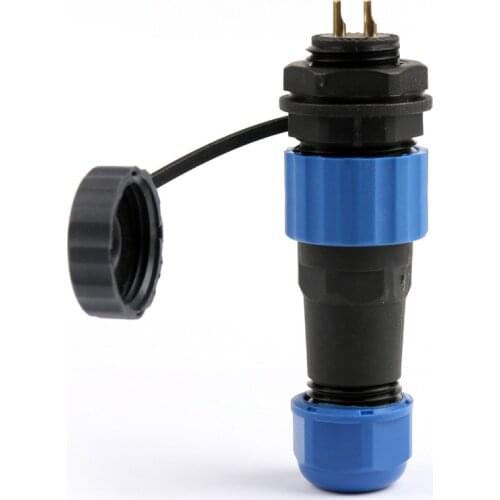 Waterproof Connector Aviation Plug SP16 Type IP68 Cable Connector Socket Male And Female Industry Wire Cable 2 3 4 5 6 7 9 Pin