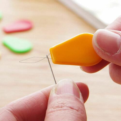 10Pcs/Set Needle Threader Bow Wire Stitch Insert Sewing Machines Tool TUE88